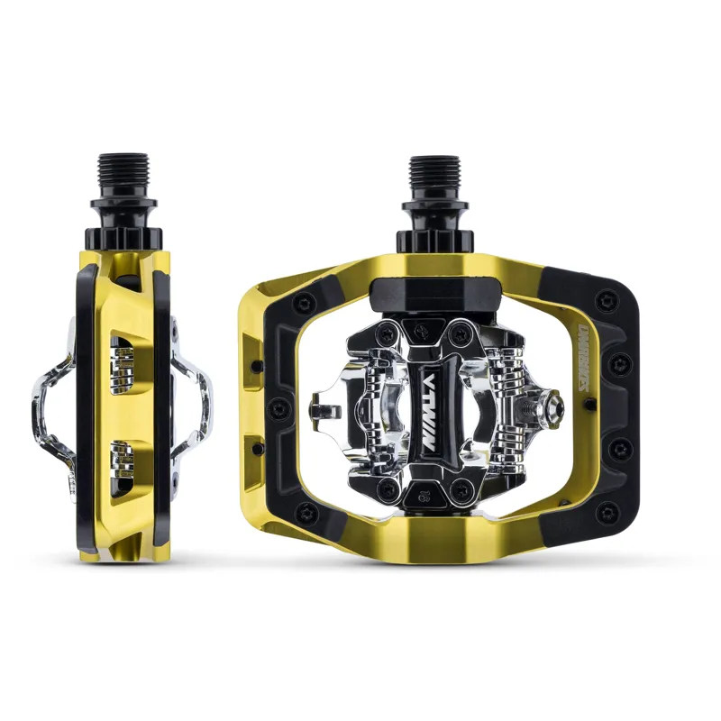 DMR V-Twin Pedals in Yellow